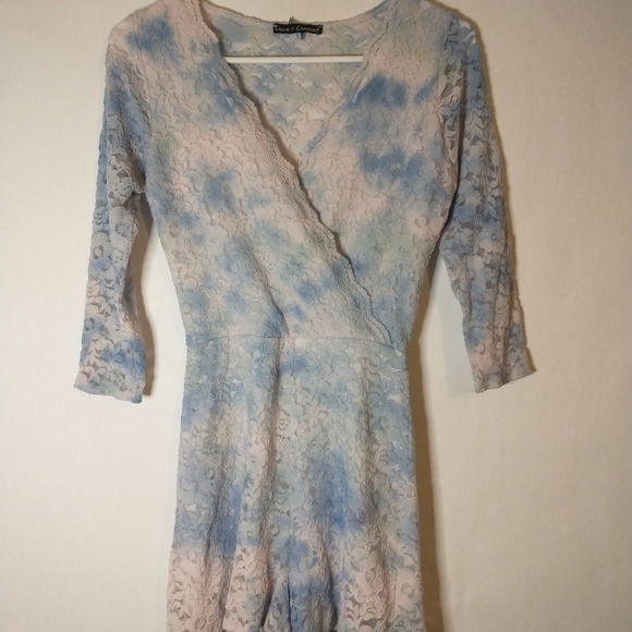 Handmade tie dye love Chelsey romper size small - Picture 1 of 9